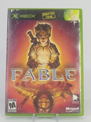 Fable (Microsoft Xbox, 2004) Tested Working RPG CIB Video Game Complete