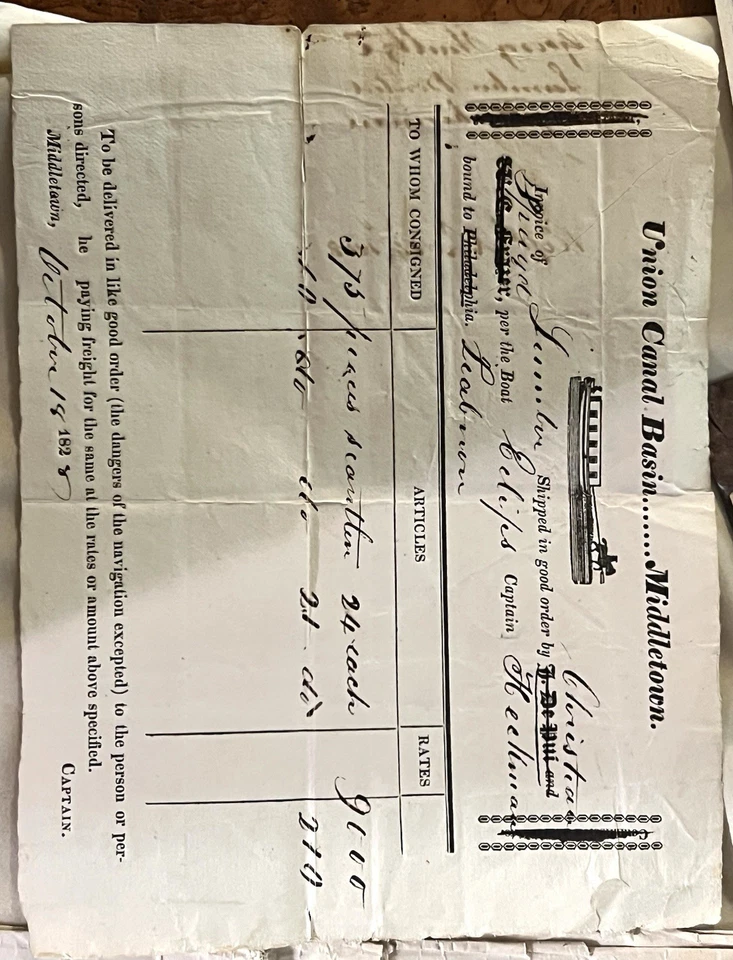 Lote de 9 Escritos Históricos Originales, Efímeros, Documentos, 1807 a 1893. Foto 3 de 4