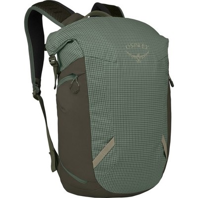 Osprey Transporter Zinch 22L Hiking Daypack Zip Backpack Pine Leaf OS