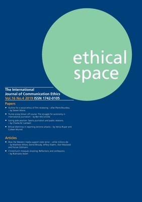 keeble - Ethical Space Vol.16 Is 4 - New paperback or softback - X555z
