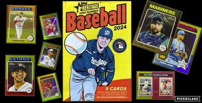 2024 Topps Heritage:  Chrome /699 SP's - Pick a Card