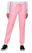 Koi Lite Womens Scrub Pants XS Reg Pink Peace 6 Pocket Stretch Wrinkle-Free 035
