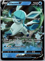 Glaceon V 040/203 Evolving Skies Holo Ultra Rare