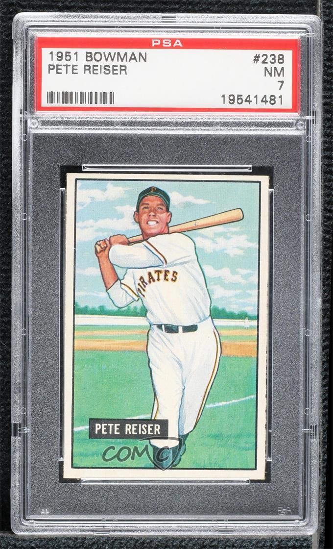 1951 Bowman Pete Reiser #238 PSA 7 n8a