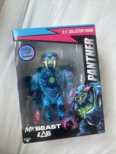 MR BEAST LAB PANTHER 6.5" COLLECTIBLE FIGURE BLUE