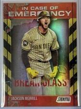 2025 topps stadium club Jackson Merrill In Case of Emergency #ICE-4 Padres