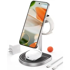 KU XIU X85G 3 in 1 Magnetic Charging Station for Google Pixel 10/10 Pro XL‌,Pixe