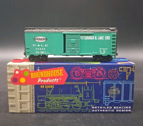 Coche de caja calibre HO Athearn Bev-Bel 50' Jade Pittsburgh y Lake Erie P&LE #30865  | Condition: Used