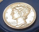 1942 Brilliant Uncirculated Dime  90% Silver  Blazing Original Luster # 411 ~ 4
