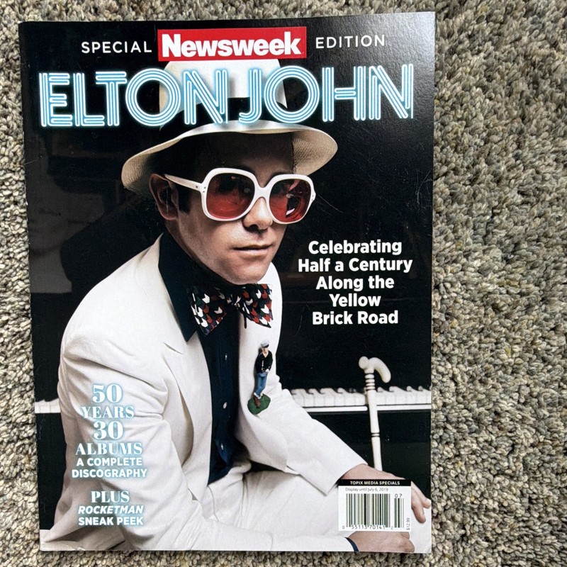 Newsweek Special Edition Magazine July 2019 Issue 07 Elton John (English)