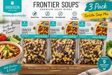 Frontier Soups Tortilla Soup Mix (Pack 3) ❄️For Winter❄️🍜 Homemade İn Minutes🍜