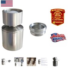 Upgrade Your Faucet with Brushed Nickel 360  Aerator - Easy Installation