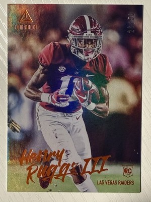 Henry Ruggs III 2020 Panini Luminance Bronze RC #111 26/50 Alabama