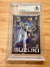 1/1 Ichiro Suzuki AUTOGRAPH Inscripted “01 MVP” BGS 10  Ben Baller Special EDT.