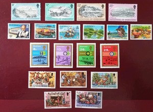 SELLOS GUERNSEY MNH 1982 AÑO COMPLETO 