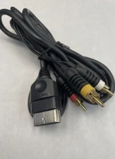 Original Xbox OEM Authentic RCA AV Audio Video Cable Cord TESTED