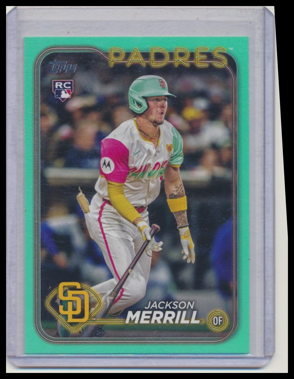 2024 Topps Update #US210 Jackson Merrill Aqua