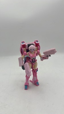 Hasbro Transformers Cyberverse Arcee Warrior Class Figure 2020 (used) Incomplete