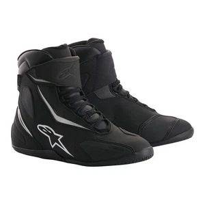 Alpinestars Fastback-2 Drystar Motorcycle Shoes Black White
