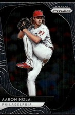 Aaron Nola 2020 Panini Prizm #55 Phillies MLB READ FREE SHIPPING AutographDen