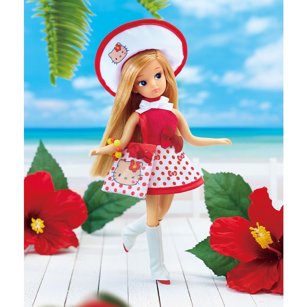 Licca-chan Retro Licca Hello Kitty Vacation Sun-Kissed Skin