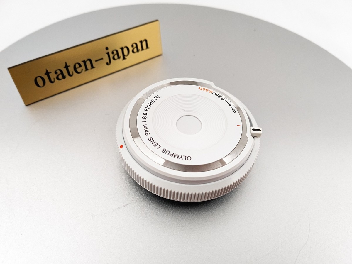 OLYMPUS BCL-0980 Fisheye Body Cap Lens White WHT 9mm F8.0 Wide