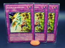 Yugioh Playset 3x Astralbarriere RDS DE059/ Common/ Excellent/Near Mint/ Deustch