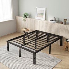 Novilla Queen Bed Frame, 14 Inch Metal Platform Bed Frame Queen Size with Sto...