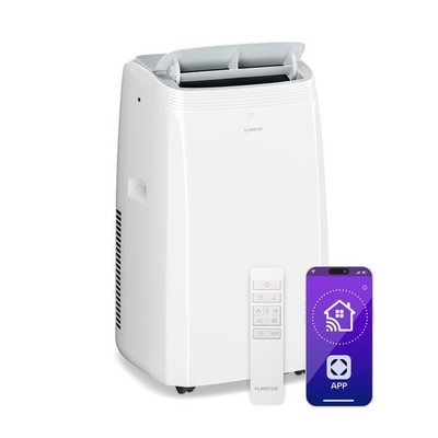 Klarstein Grandbreeze 12000 BTU Mobile Klimaanlage mit App und Timer A+ bis 56m²