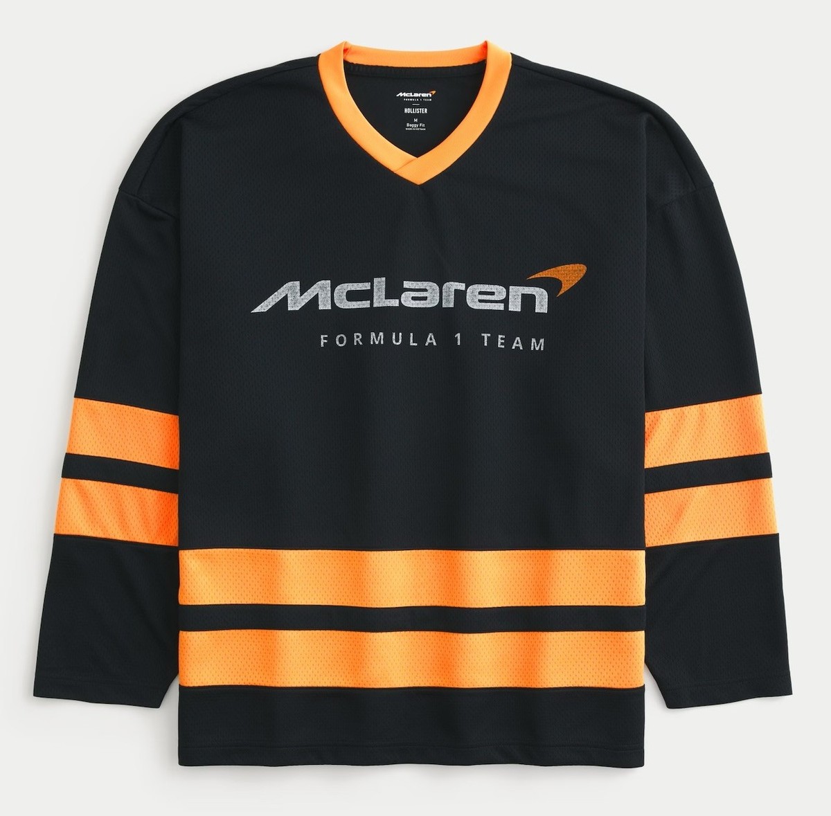 SIZE MEDIUM - LANDO NORRIS LN4 HOLLISTER BAGGY MCLAREN F1 RACING