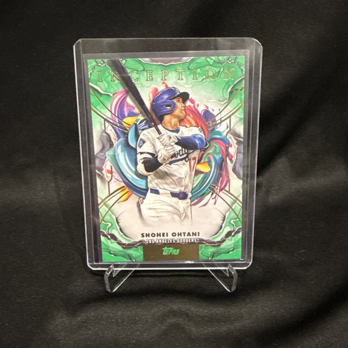 Shohei Ohtani 2025 Topps Inception Green Parallel #69 Los Angeles Dodgers SP