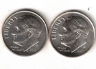 2021-P+D Brilliant Uncirculated Two Types Roosevelt Dime Coins!