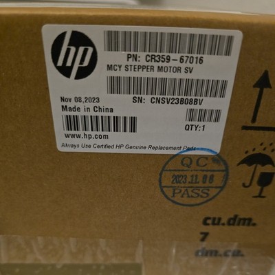 HP CR359-67016 MERCURY STEPPER MOTOR SV GENUINE MOTOR ASSEMBLY