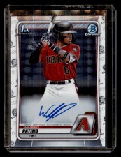 2020 Bowman Chrome - Prospect Autographs Wilderd Patino #CPA-WP (AU, RC) T450