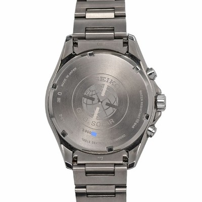 SEIKO ASTRON SBXY-61文字盤 Seiko Astron 8X Series World Time SBXB161 Solar GPS Men's Watch