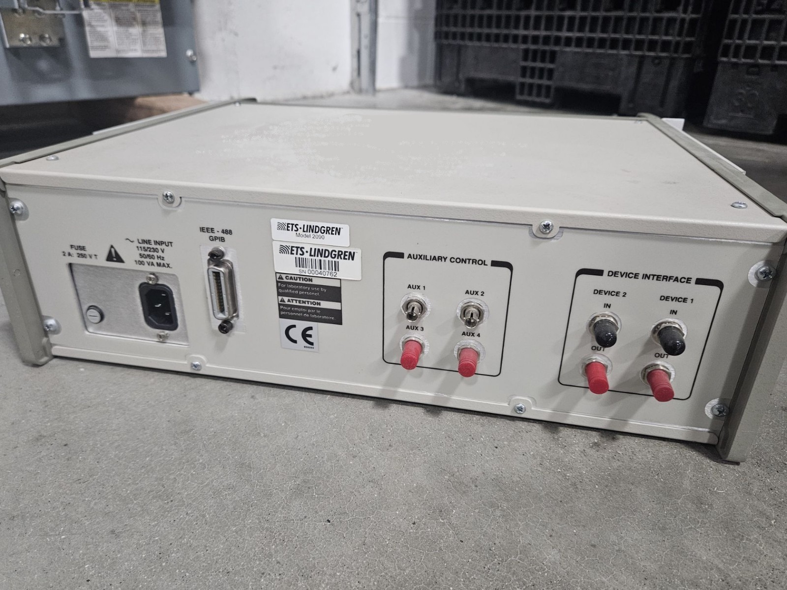 ETS-Lindgren model 2090 Antenna Positioner Muti Device Positioning Controller