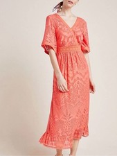 Farm Rio Devore Lace Dress