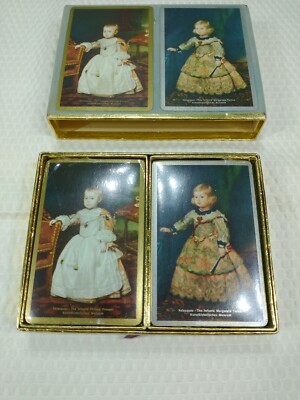 Vintage Velasquez playing cards Infante Philipp Prosper Unopened Sealed 1940's