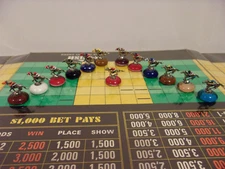 13 TRIPLE CROWN WINNERS MINIATURE FIGURINE HORSE RACING SET JUSTIFY SECRETARIAT