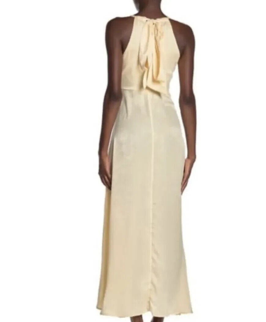 free people olivia satin dress Free People Olivia Satin Dress in Champagne, XS