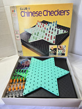 Vintage Club Chinese Checkers Game 1973 Milton Bradley #4332  COMPLETE  HTF