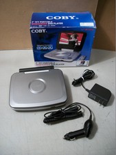 Coby  7 " Widescreen Portable Dvd Player Original Box