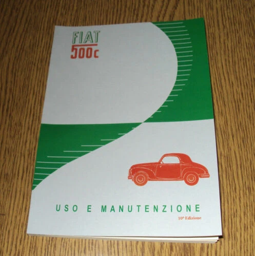 Manuali e istruzioni 500 manutenzione ordinaria per auto per Fiat