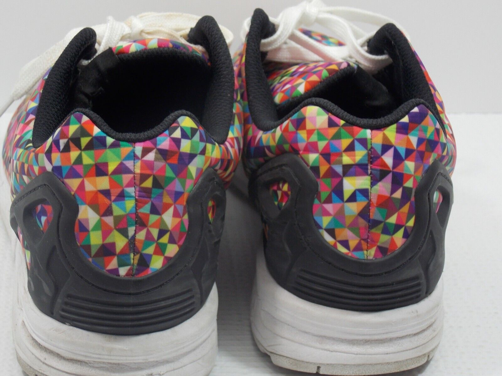 Adversario Clásico Acera Adidas Originals ZX Flux Men&#039;s Size 11 Torsion Multicolor Prism  Rainbow M19845 | eBay