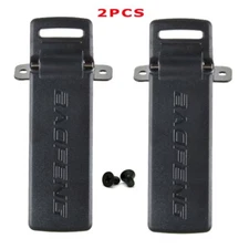 Premium Real Belt Clip for Baofeng UV-5R Two Way Radio Walkie Talkie Accessories