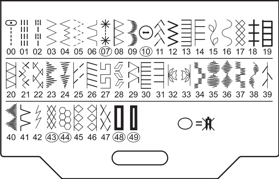 Singer Confidence 7465 Computer Nähmaschine 50 Stiche einfach zu bedienen - Bild 2 von 2
