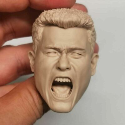 1:6 Yao Ming Angry Head Sculpt Carved For 12inch Male HT Action Figure Body Toys