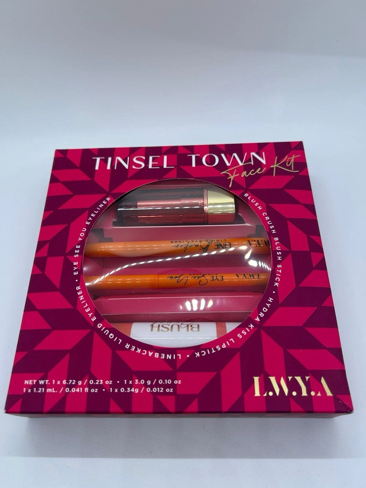 LWYA by Kim Gravel Tinsel Town 4pc Gift Box Face Kit - Spice