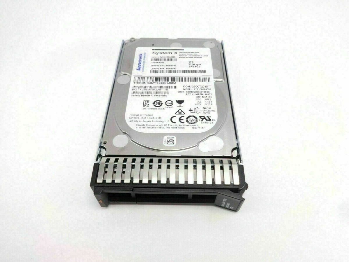 レノボ・ジャパン 1TB 7200rpm シリアルATA ハードディスクドライブ 45J7918 Lenovo 1TB Lenovo 1TB 7200 rpm Serial ATA Hard Drive レノボ