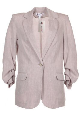 Veste lin ete vieux rose la redoute taille 40/42 neuve - Vêtements